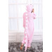 Onesie Kigurumi Rosa Draken