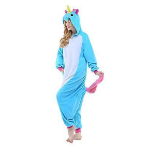 Onesie Kigurumi Turkos Enhörning