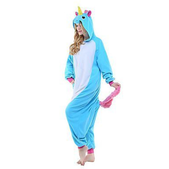 Onesie Kigurumi Turkos Enhörning